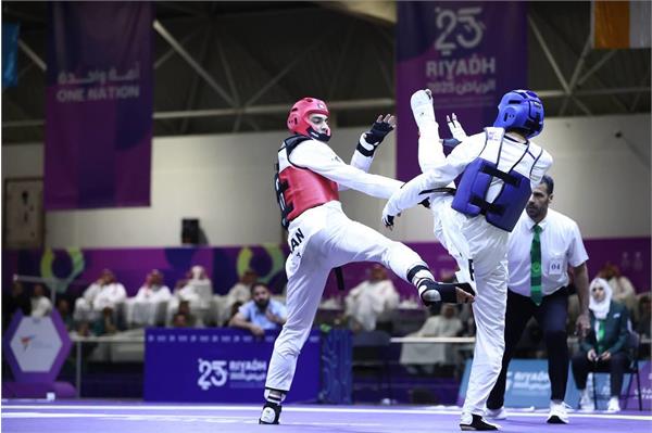 بازی های کشورهای اسلامی ریاض؛ دومین طلای تکواندو را مرادیان صید کرد