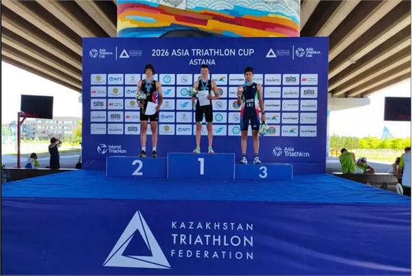 Valuable Bronze for Iran at Asian Triathlon Cup