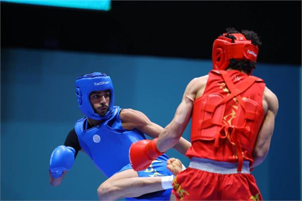 بازی های کشورهای اسلامی ریاض؛ مدال طلای ووشو بر گردن امیرحسین همتی