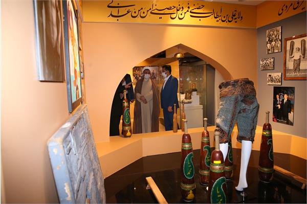 بازدید رییس سازمان بازرسی کل کشور از موزه ملی ورزش،المپیک و پارالمپیک 5