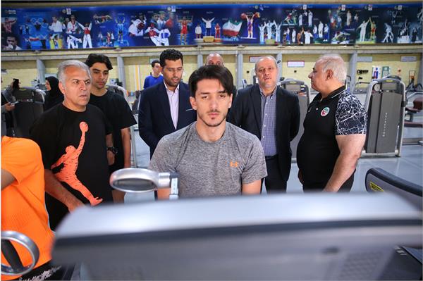 بازدید دبیرکل کمیته ملی المپیک از اردو تیم ملی تکواندو 2