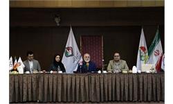 مراسم رونمایی از پوستر کنگره بین المللی حقوق ورزشی 2