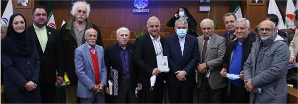 مراسم رونمایی از دستاوردهای حاصل از طرح های تاریخ شفاهی ورزش ایران