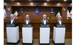 مراسم رونمایی از سردیس چهره های ماندگار ورزش ایران 69