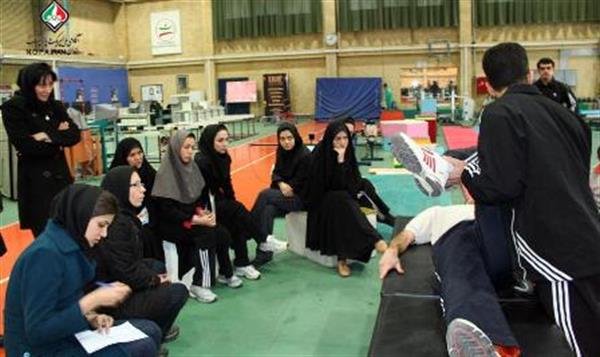 برگزاری آزمون دوره تربیت مربی بدنساز بانوان  در آکادمی ملی المپیک