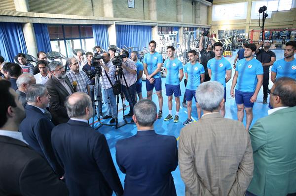 بازدید مسوولان ورزش کشور از اردو تیم های ملی کاراته، دوومیدانی و تکواندو 15