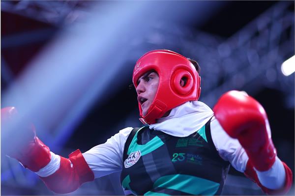 بازی های کشورهای اسلامی ریاض؛ نقره فاطمه حسینی در برابر قهرمان موی تای جهان