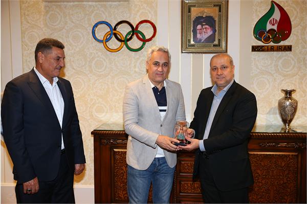 دیدار دبیرکل کمیته ملی المپیک با مسئولین کمیته ملی المپیک عراق 10