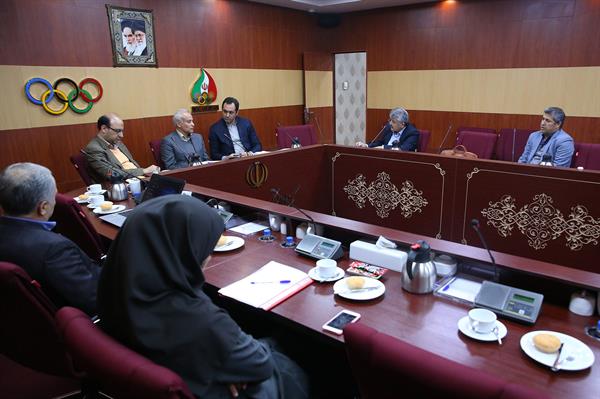 جلسه کادر سرپرستی المپیک توکیو با فدراسیون های پزشکی و والیبال 3