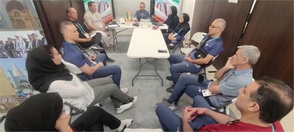 برگزاری نشست کادر سرپرستی ایران اعزامی به ششمین دوره بازی های همبستگی کشورهای اسلامی