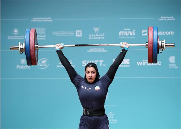 بازی های کشورهای اسلامی ریاض؛ یک مدال برنز برای سید زهرا حسینی در وزنه برداری