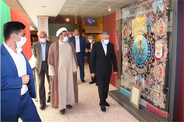 بازدید رییس سازمان بازرسی کل کشور از موزه ملی ورزش،المپیک و پارالمپیک 8