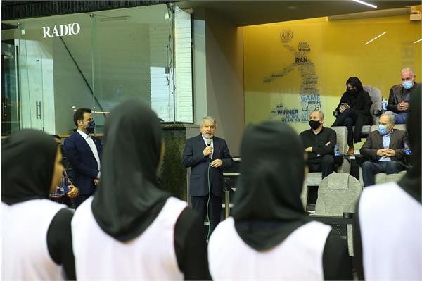 بازدید مسوولان کمیته المپیک از اردو تیم ملی بسکتبال زنان 13