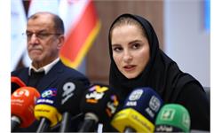 کنفرانس مطبوعاتی عضویت ثریا آقایی در کمیته بین المللی المپیک 12