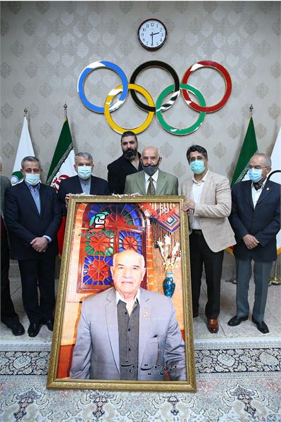 تقدیر ریاست کمیته ملی المپیک از پیشکسوتان بوکس 28