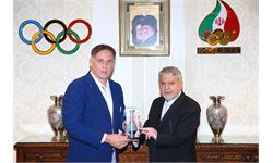 دیدار با رییس اتحادیه کشتی جهان 7