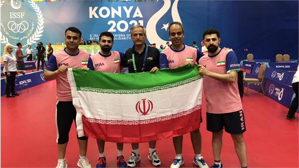 بازیهای کشورهای اسلامی-قونیه؛ دومین طلای تنیس روی میز، سهم مردان ایران