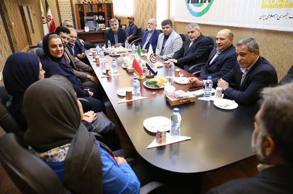 بازدید مسئولین کمیته ملی المپیک از فدراسیون های ورزشی 42