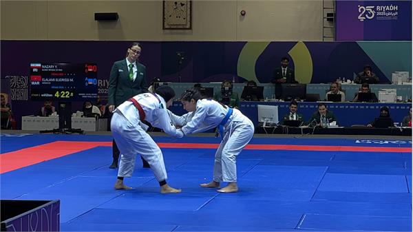 بازی‌های کشورهای اسلامی ریاض؛ پیروزی یاسمین نظری در گام دوم