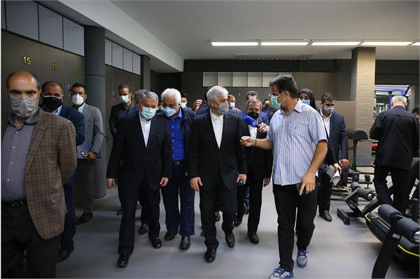 بازدید وزیر ورزش و جوانان از آکادمی ملی المپیک و افتتاح سالن فانکشنال 16