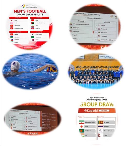Iran Learn Group-Stage Opponents Across Team Events at Aichi-Nagoya 2026