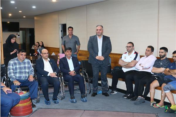 بازدید دبیرکل کمیته ملی المپیک از اردو وزنه برداری  19