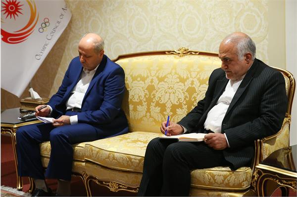 دیدار ریاست کمیته ملی المپیک با سفیر فرانسه در ایران- 1