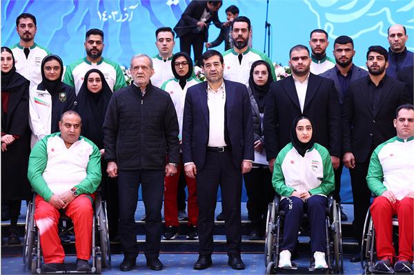 آیین تجلیل از قهرمانان المپیک و پارالمپیک پاریس 44