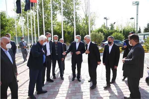 بازدید وزیر ورزش و جوانان از آکادمی ملی المپیک و افتتاح سالن فانکشنال 10