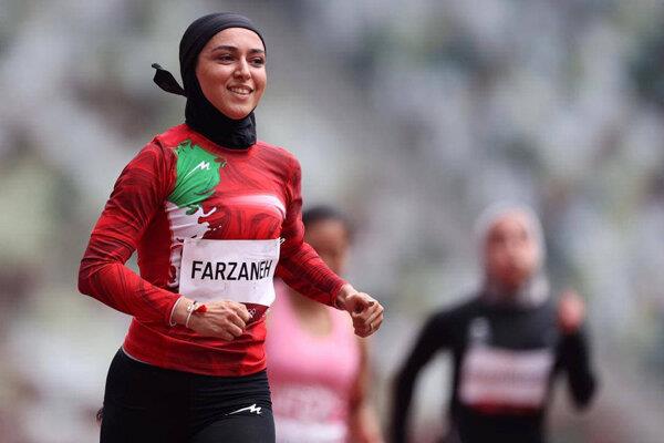 Iranian Female Indoor Sprinter Sparkles in Asia