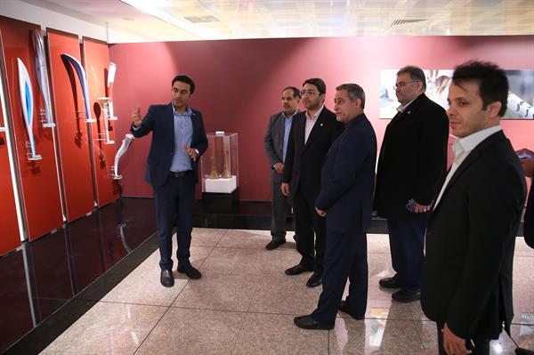 بازدید ریاست سازمان بهزیستی از موزه ملی ورزش، المپیک و پارالمپیک 15