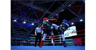 بازی های کشورهای اسلامی ریاض؛ فرشته حسن‌زاده در فینال موی‌تای نقره ای شد