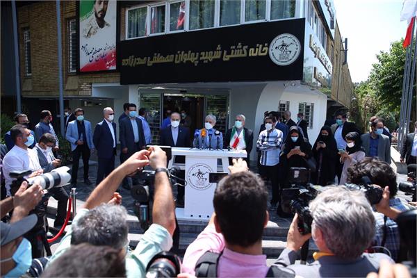نوبخت در بازدید از اردوی تیم ملی کشتی : کشتی نماد ورزش ایران است