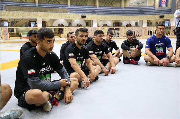 بازدید دبیرکل کمیته ملی المپیک از اردو کشتی آزاد و فرنگی- 17