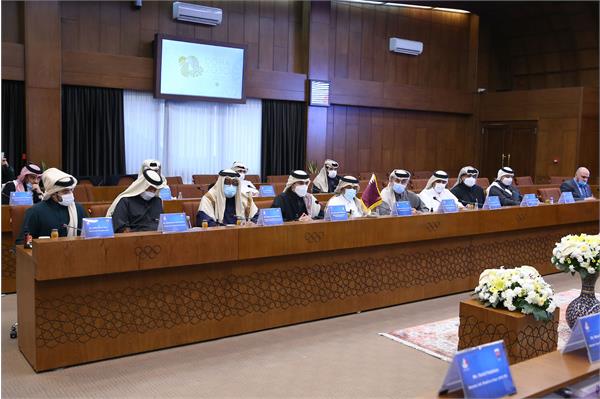 نشست مسئولان ورزش کشور با هیئت ورزشی کشور قطر 28