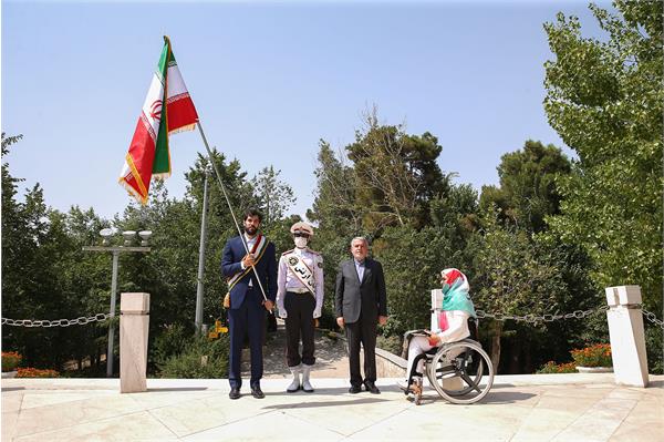 مراسم تحویل پرچم و قرائت سوگندنامه المپیک توکیو 6