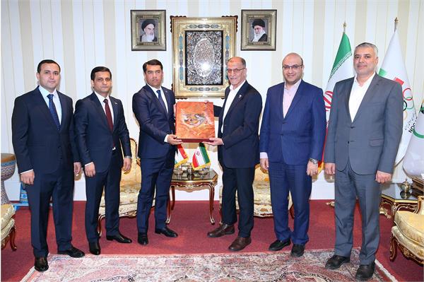 دیدار ریاست و دبیرکل کمیته ملی المپیک با وزیر ورزش تاجیکستان 19