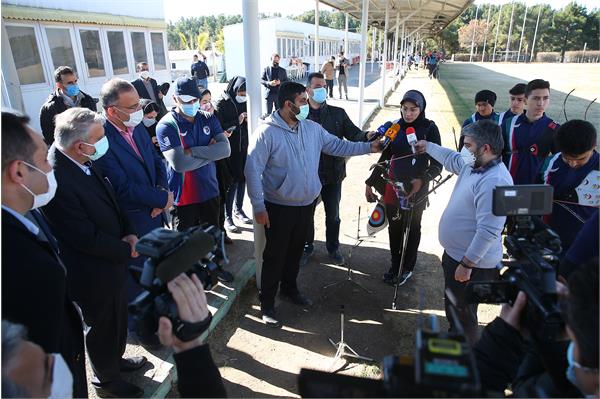 بازدید از اردو تیم ملی قایقرانی و تیروکمان 10