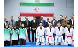 بازدید دبیرکل کمیته ملی المپیک از اردو تکواندو،کوراش و کاراته 1
