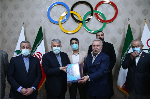 تقدیر ریاست کمیته ملی المپیک از پیشکسوتان بوکس 19