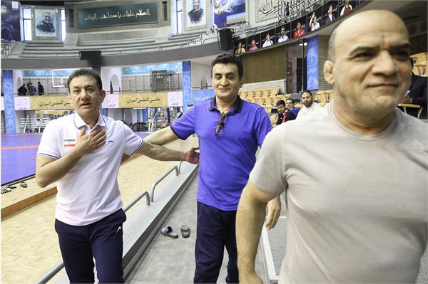 بازدید ریاست کمیته ملی المپیک از فدراسیون های کشتی و تنیس 25