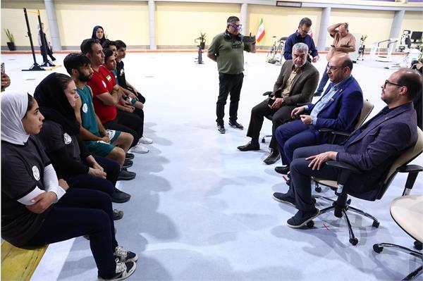 بازدید دبیرکل کمیته ملی المپیک از اردو MMA 8