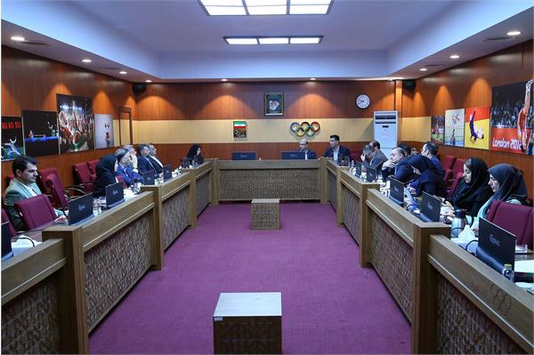 جلسات کادر سرپرستی بازی های آسیایی جوانان بحرین با فدراسیون های اعزامی 109