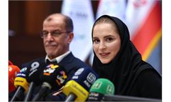 کنفرانس مطبوعاتی عضویت ثریا آقایی در کمیته بین المللی المپیک 10