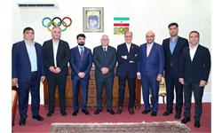 دیدار ریاست و دبیرکل کمیته ملی المپیک با رییس فدراسیون جهانی وزنه برداری 11