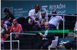 بازی‌های کشورهای اسلامی ریاض؛حضور دبیرکل کمیته در سالن مسابقه فینال دوبل تنیس روی میز بانوان