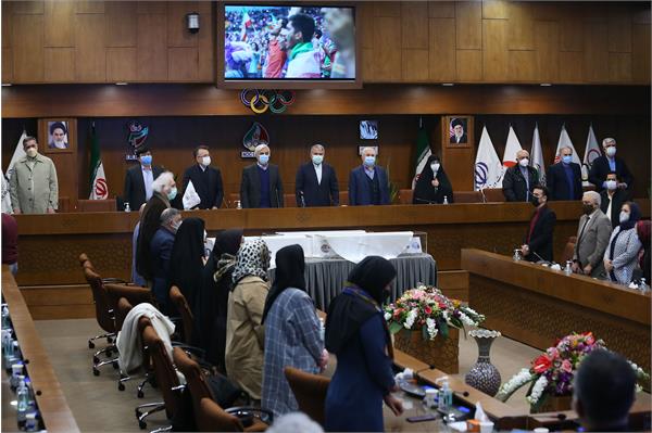 مراسم رونمایی از دستاوردهای تاریخ شفاهی ورزش ایران. 1