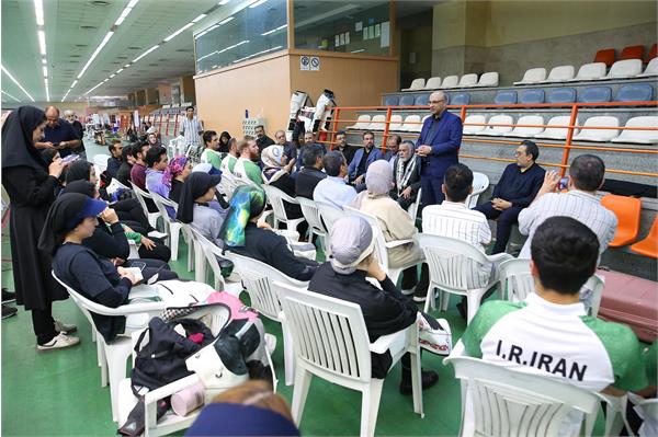 بازدید دبیرکل کمیته ملی المپیک از اردو تیراندازی 10