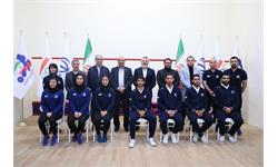 بازدید دبیرکل کمیته ملی المپیک از اردو اسکواش 1