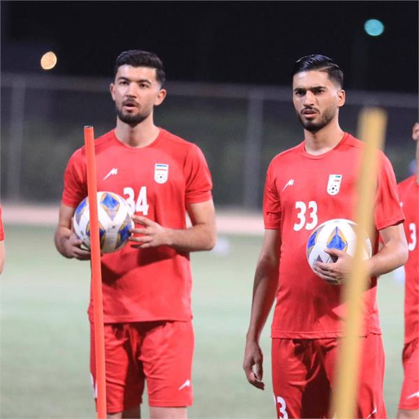 تمرین تیم ملی امید فوتبال در کربلا 17